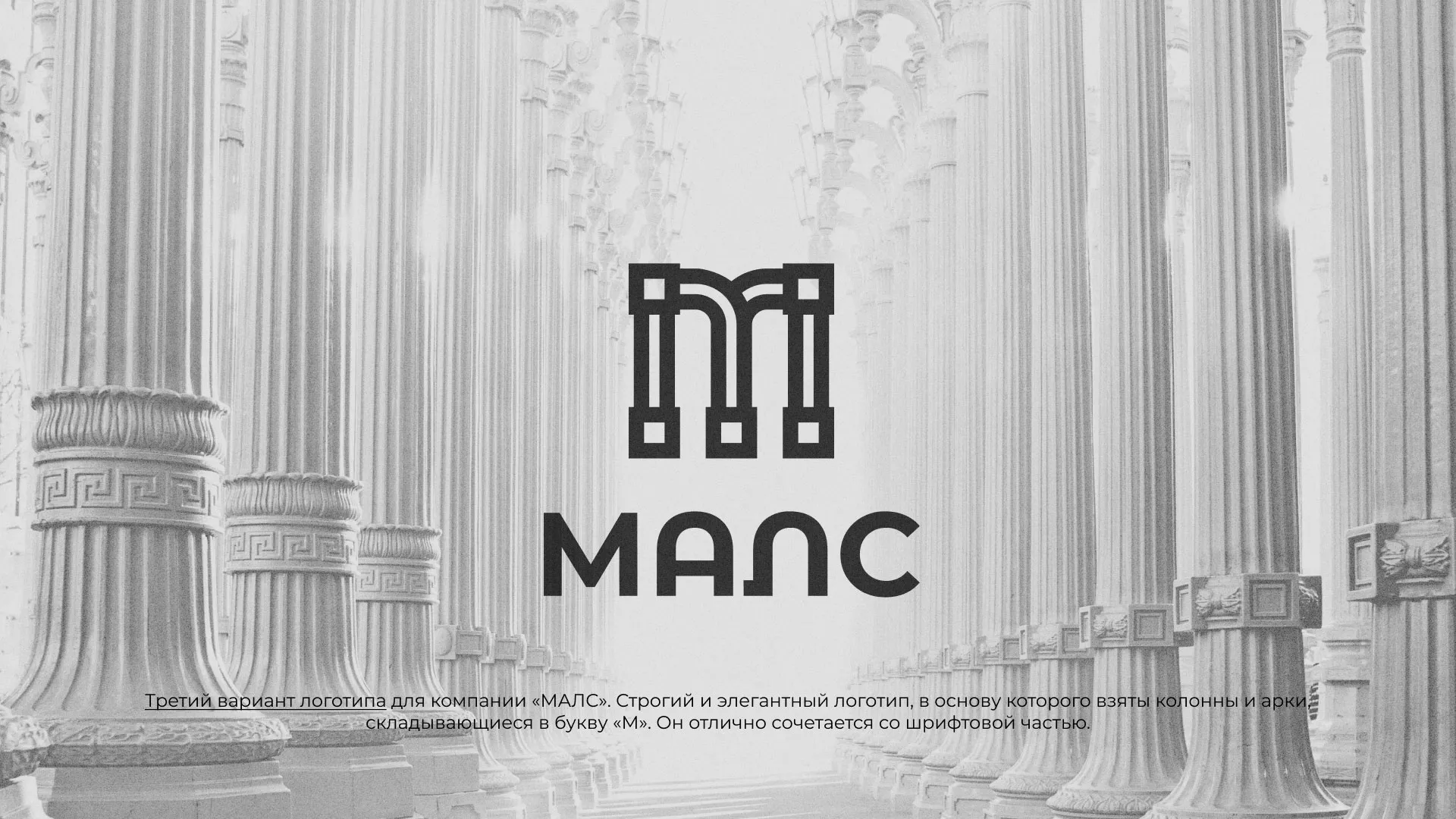 Разработка логотипа компании «МАЛС» в Ейске