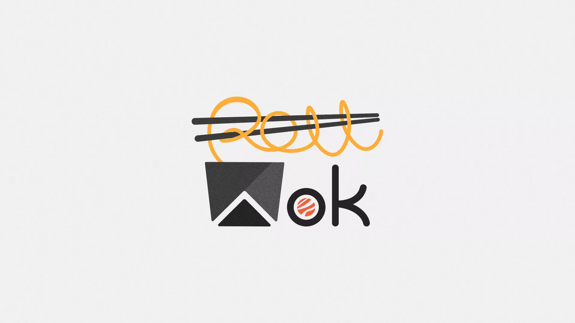 Разработка логотипа в Ейске для суши-бара «Roll Wok Club» Разработка логотипа в Ейске для суши-бара «Roll Wok Club»